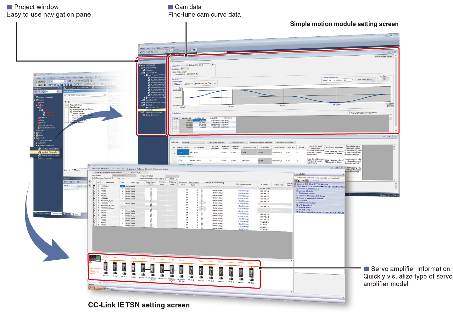 Motion related module setup with GX Works3 only