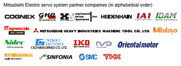 Mitsubishi Electric servo system partner companies