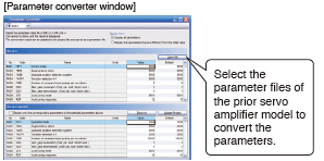 Parameter conversion