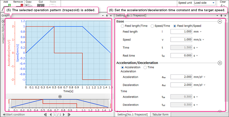 Setting Operation Patterns Setting Operation Patterns5-6