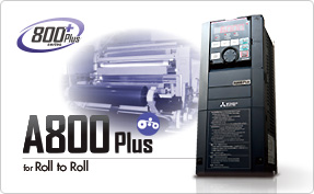 Release of FR-A800-E-R2R Inverters (Ethernet Communication Model of the roll to roll dedicated inverters)