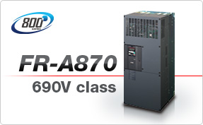New Model Added to the FR-A800 Series with High Functionality and High Performance
