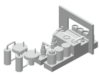 Semiconductor/liquid crystal/solar battery producing equipmant