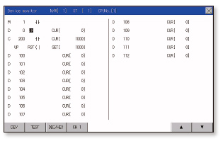 Device monitor function