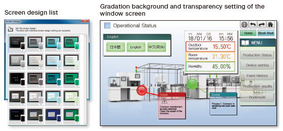 More beautiful graphics