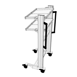 Trolley for Loading Work Stations