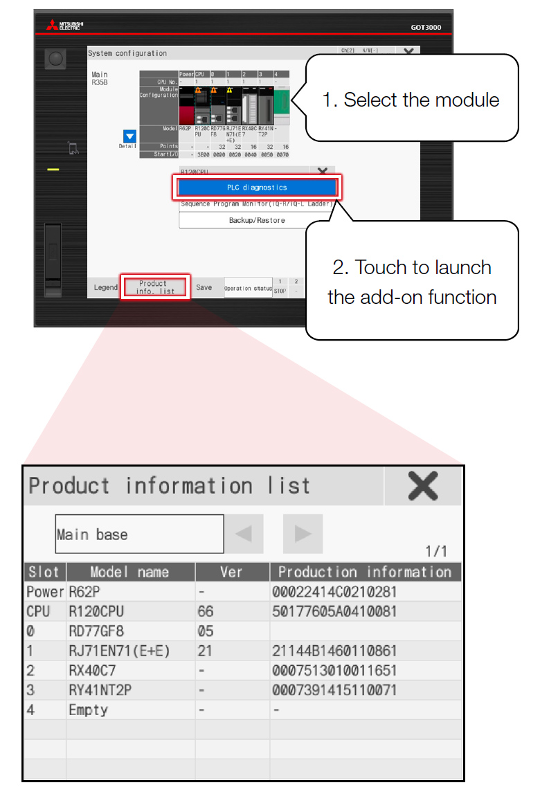 เปิดฟังก์ชันเสริมที่เกี่ยวข้องจาก System Launcher (การกำหนดค่าระบบ)