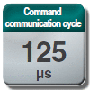 ค่าต่ำสุด communication cycle 125&mu;s