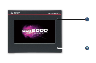 GT2104-R: ด้านหน้า