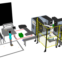 Turning Machine Layout